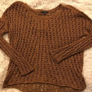 American Eagle crotchet sweater